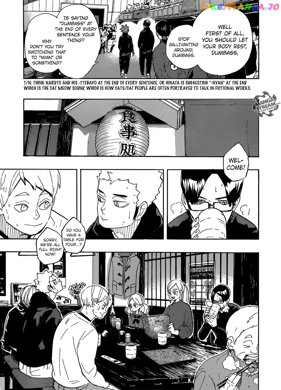 Haikyuu!!, Chapter 327 image 08